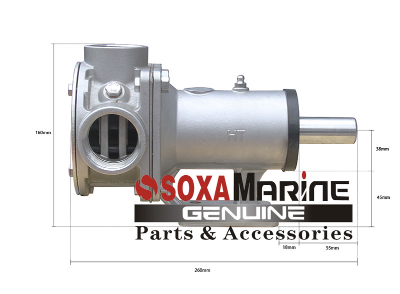SOXA-3高性能多功能大流量自吸橡膠柔性葉輪泵