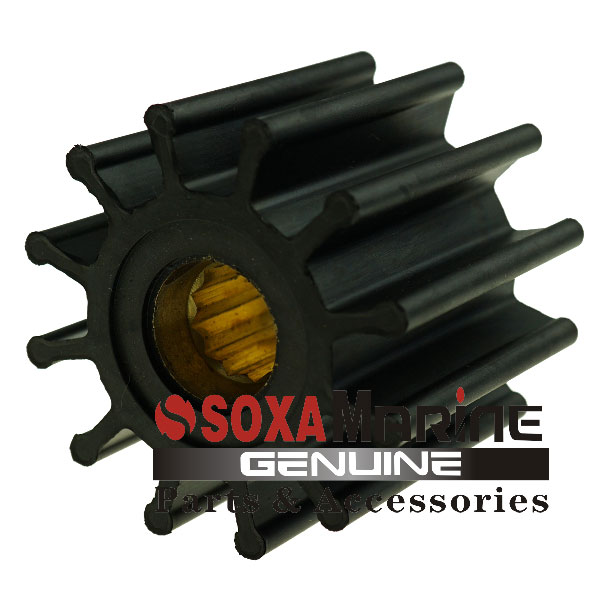 內燃機冷卻系統水泵柔性橡膠葉輪可替換Johnson F6 泵09-812B葉輪Johnson Impeller 09-812B Fit for Johnson F6 Pumps