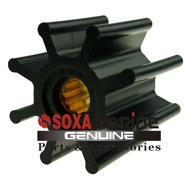 水泵柔性橡膠葉輪適用于 Johnson F7 水泵可替換 Johnson 葉輪Johnson Impeller 09-1028B for Johnson F7 Water Pump