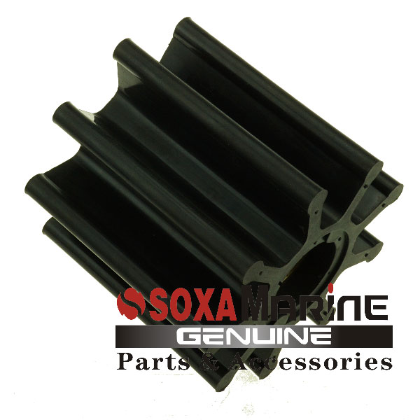 內機冷卻水泵柔性橡膠葉輪適用于Johnson F9水泵可替換Johnson Impeller 09-802B